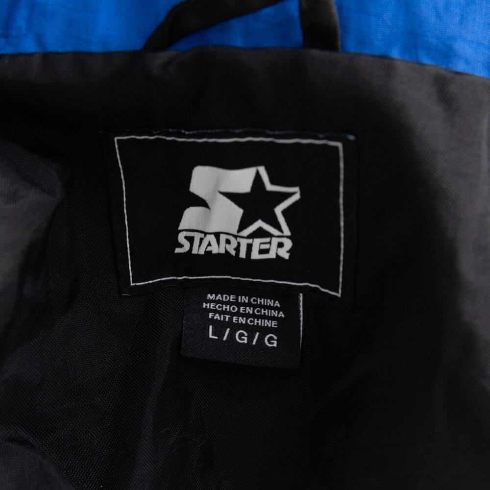 Starter Half-Zip Pullover Windbreaker Jacket Blue… - image 5